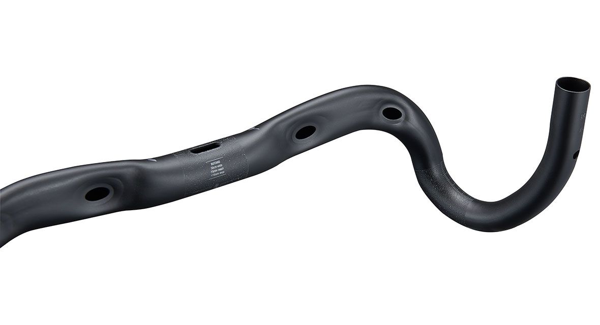 Manubrio gravel RITCHEY BUTANO WCS con integrazione dei cavi