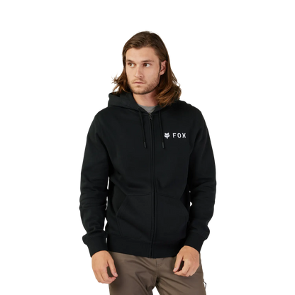 Felpa con Cappuccio FOX ABSOLUTE ZIP Nera