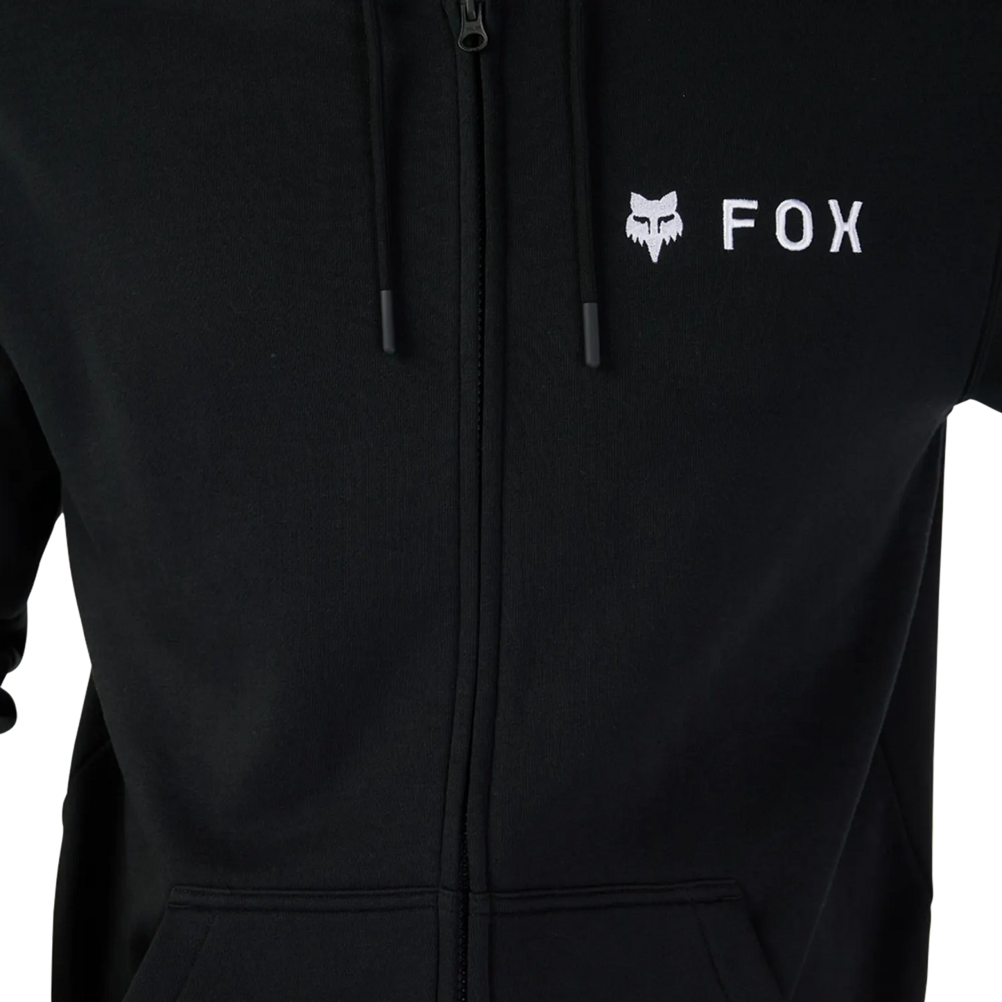 FOX ABSOLUTE ZIP Felpa con cappuccio nero