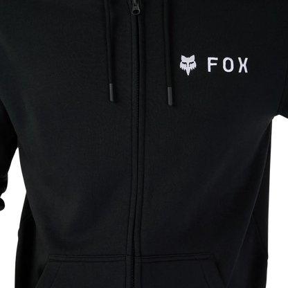Felpa con Cappuccio FOX ABSOLUTE ZIP Nera