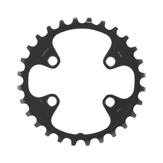 Corona interna SHIMANO SLX per FC-M7000-11-2/FC-M7000-11-B2 (28-38 denti) 11 velocità — vista della corona su sfondo bianco