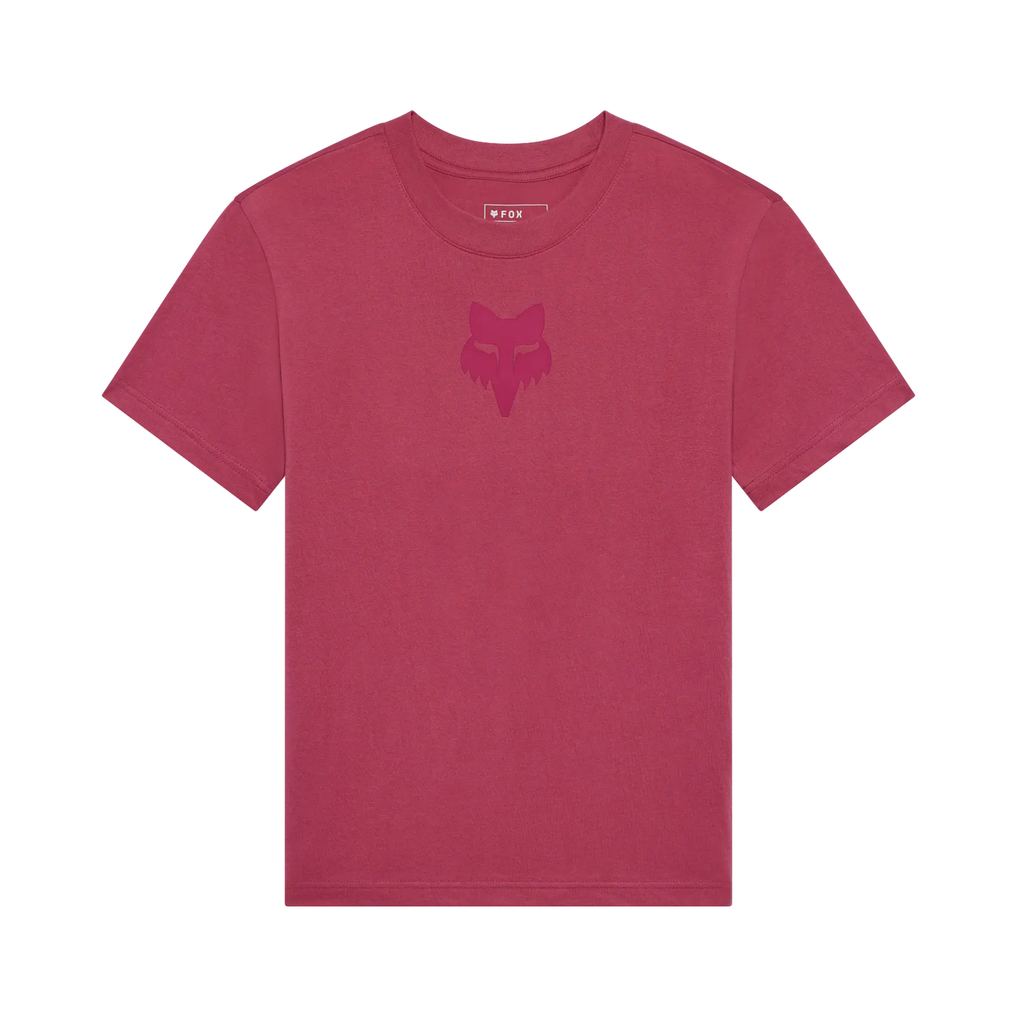 Maglietta FOX HEAD donna a manica corta rosa bordeaux