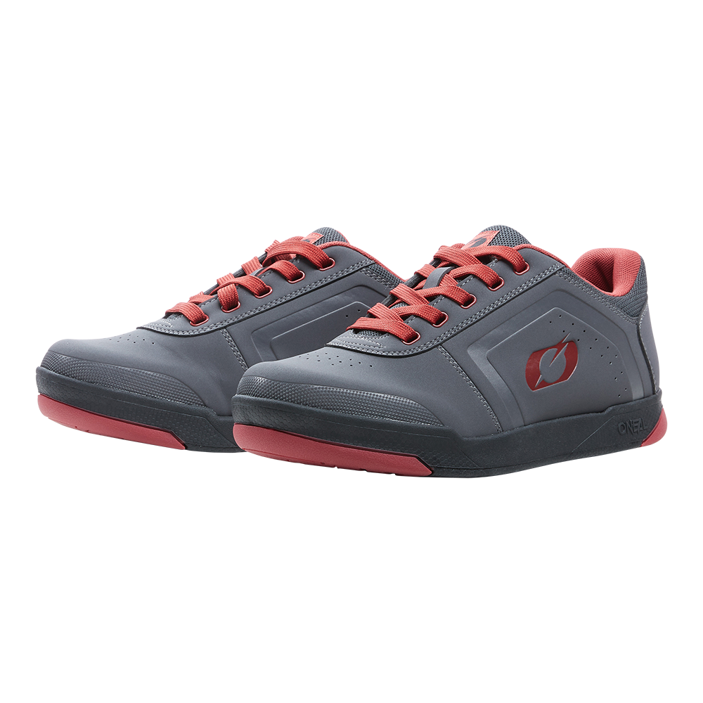 O'NEAL PINNED FLAT Scarpe da MTB Grigio/Rosso