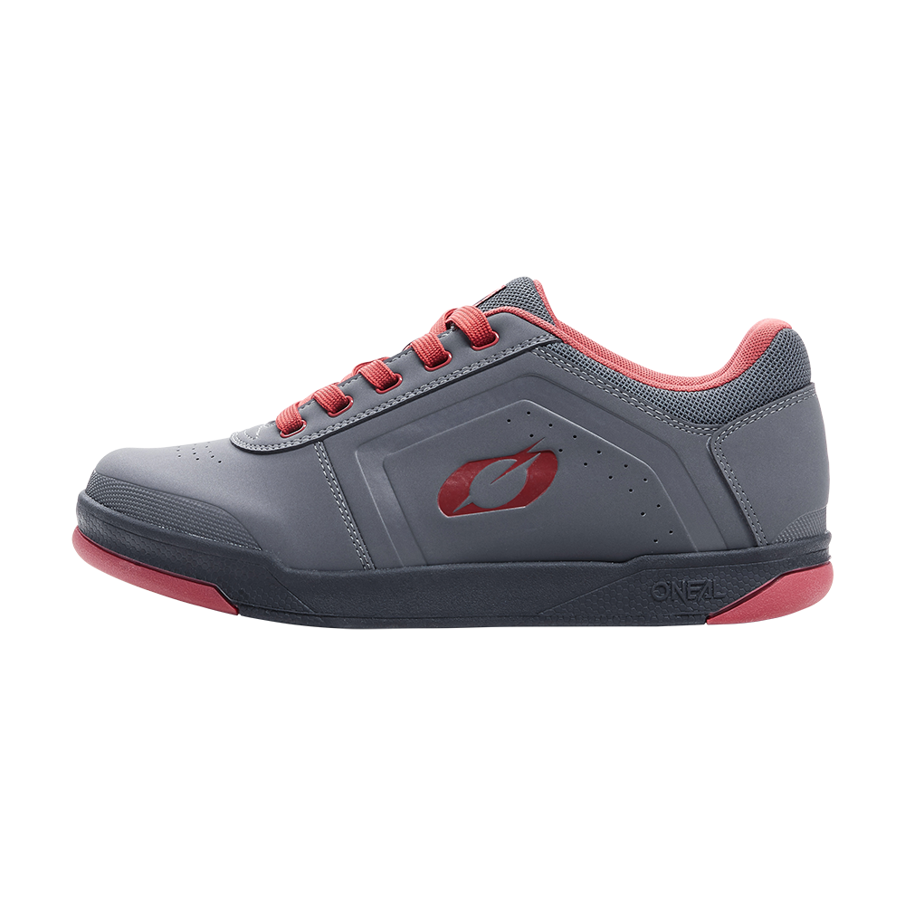 O'NEAL PINNED FLAT Scarpe da MTB Grigio/Rosso
