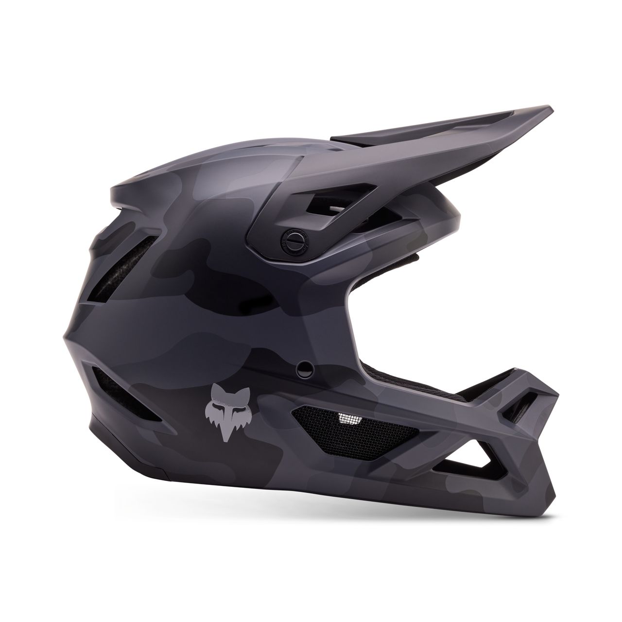 FOX RAMPAGE CAMO Casco MTB CE/CPSC Nero