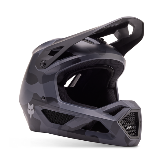 FOX RAMPAGE CAMO Casco MTB CE/CPSC Nero