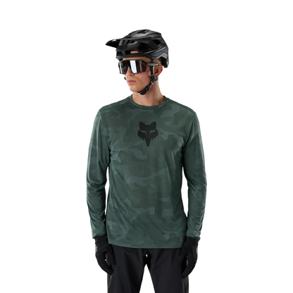 Maglia FOX RANGER TRU DRI a maniche lunghe verde salvia