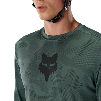 Maglia FOX RANGER TRU DRI a maniche lunghe verde salvia