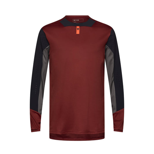 FOX DEFEND Maglia a maniche lunghe Bordeaux 2025