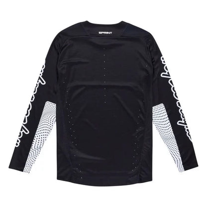 Maglia TROY LEE DESIGNS SPRINT Maniche Lunghe Nera