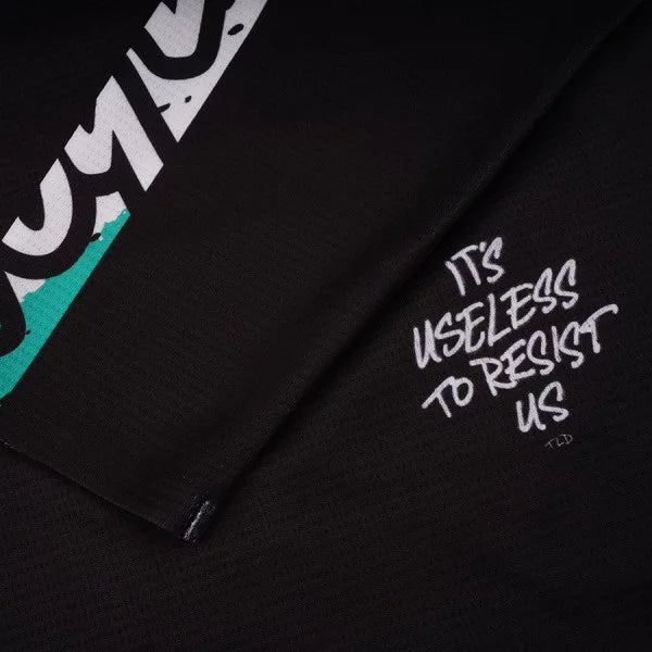 TROY LEE DESIGNS SPRINT FULL PULL Maglia a maniche lunghe junior nera