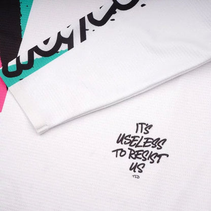 Maglia TROY LEE DESIGNS SPRINT FULL PULL Junior Maniche Lunghe Bianco