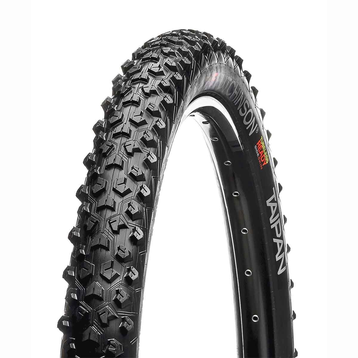 Pneu HUTCHINSON TAIPAN 27,5x2.1 MONO COMPOUND TUBELESS READY TRINGLE SOUPLE Noir