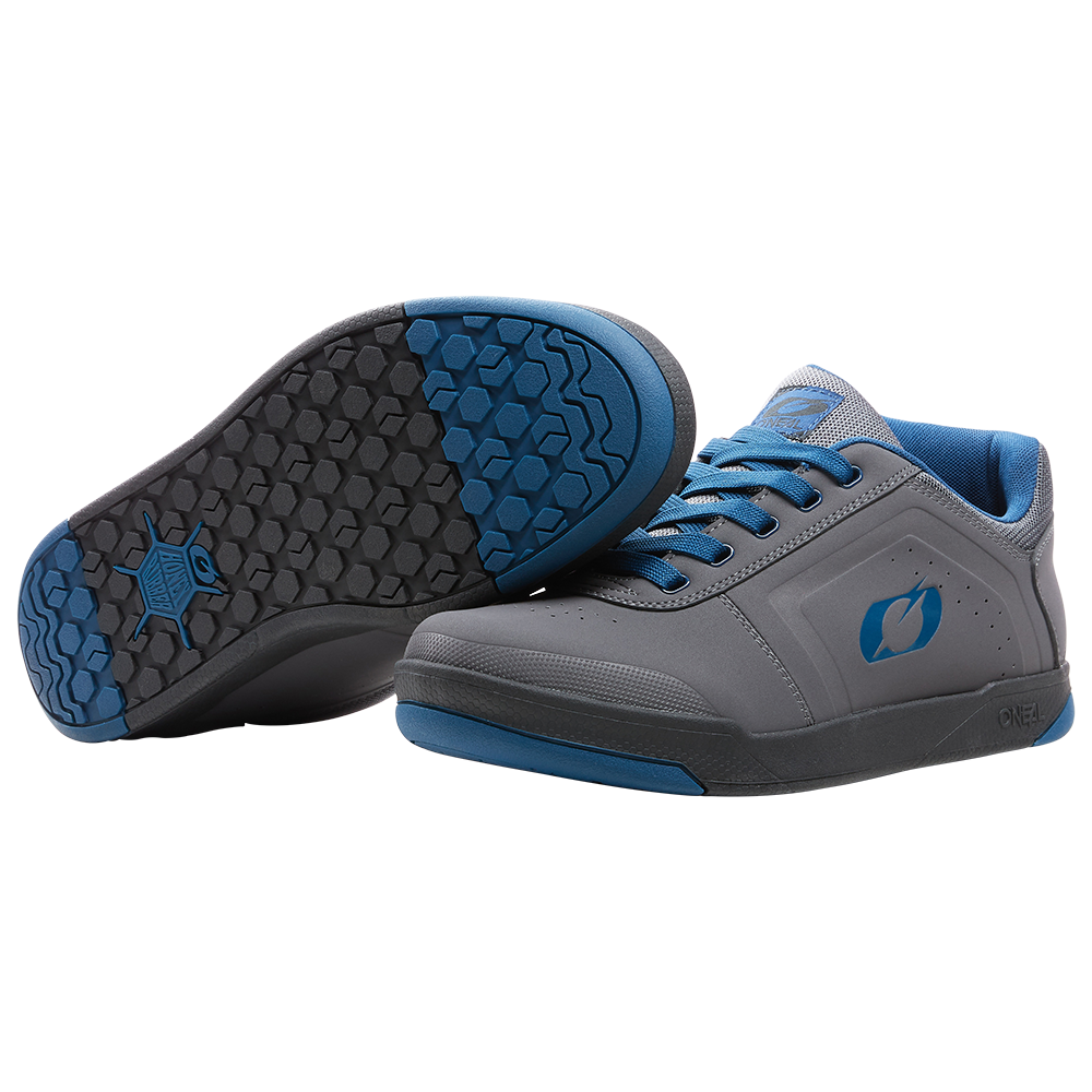 O'NEAL PINNED PRO FLAT Scarpe MTB Grigio/Blu