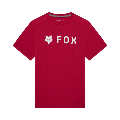 T-Shirt Tecnica FOX ABSOLUTE TRUDRI Maniche Corte Cranberry