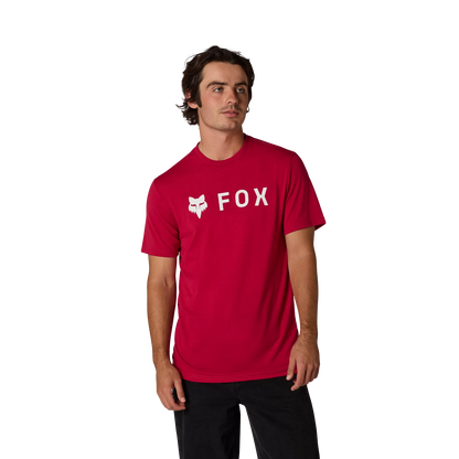 T-Shirt Tecnica FOX ABSOLUTE TRUDRI Maniche Corte Cranberry