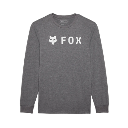 T-Shirt Tecnica FOX ABSOLUTE TRUDRI Maniche Lunghe Grigio Grafite