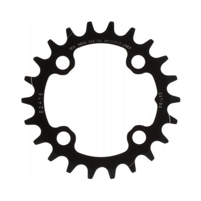 Corona interna SRAM MTB GX 10V a 4 fori 64 mm — vista della corona su sfondo bianco