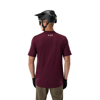 Maglia FOX RANGER FOX HEAD Maniche Corte Bordeaux