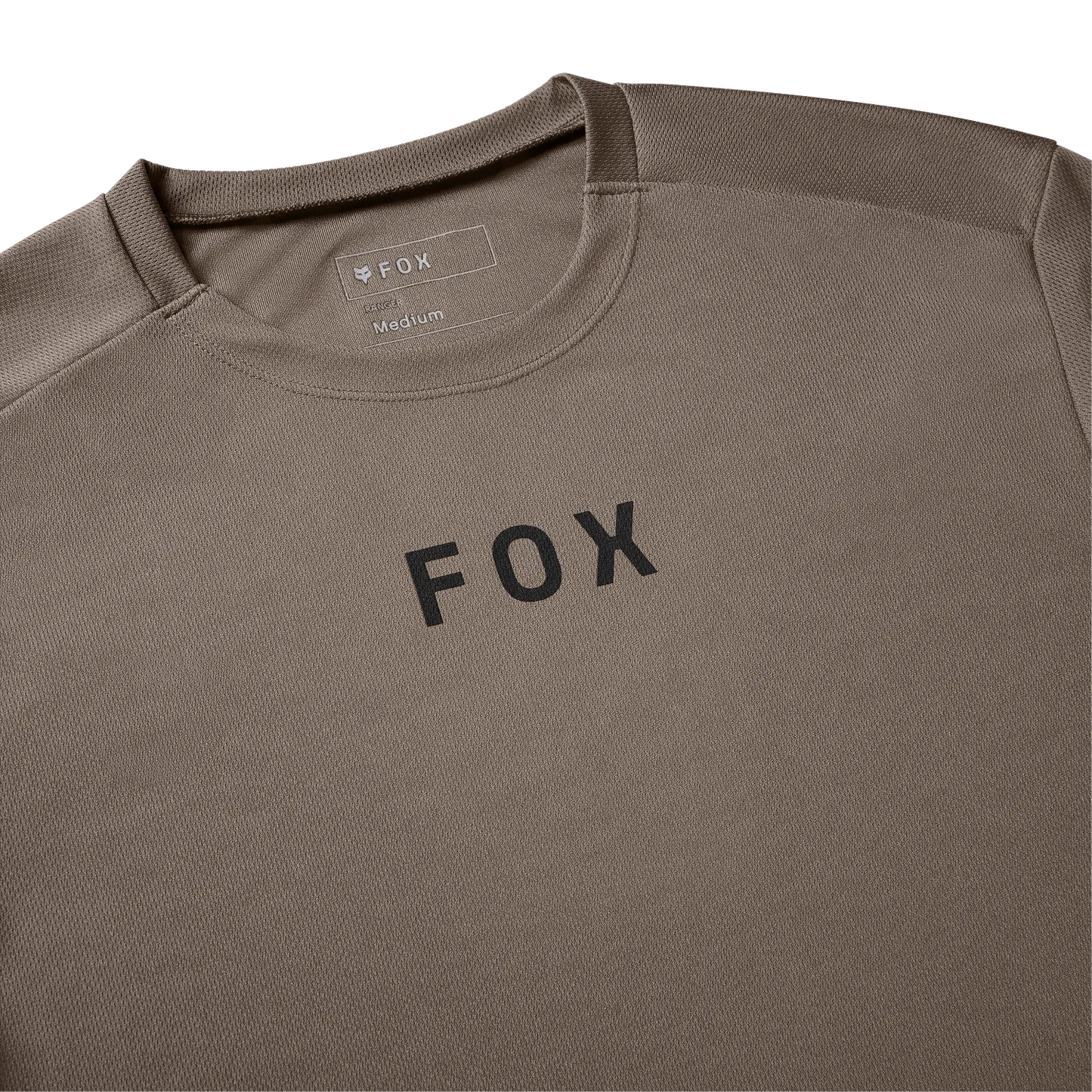 FOX RANGER WORDMARK Maglia a maniche corte marrone noce moscata