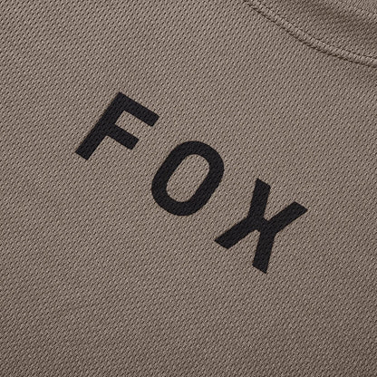 Maillot FOX RANGER WORDMARK Maniche Corte Marrone Nutmeg
