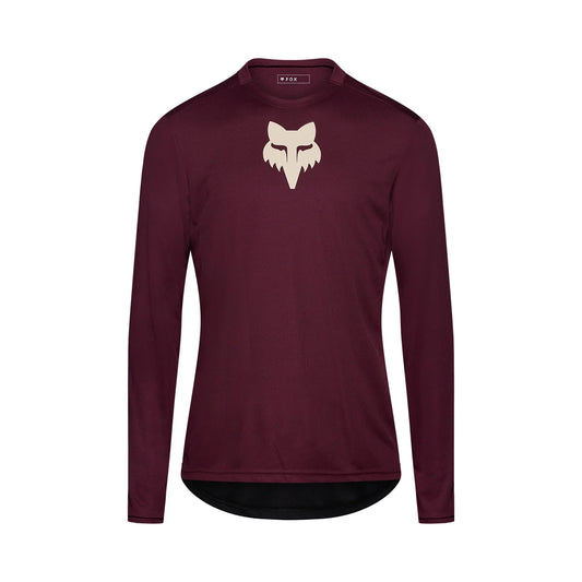 Maglia FOX RANGER FOX HEAD Maniche Lunghe Bordeaux 2026