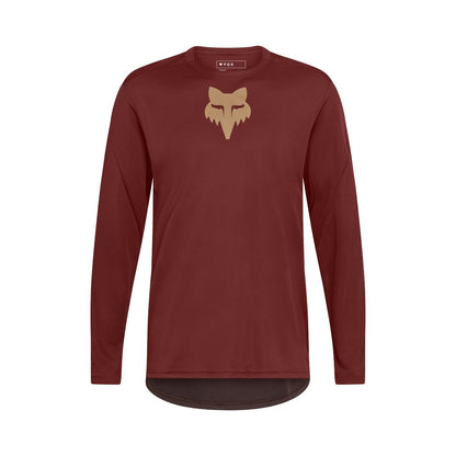Maglia FOX RANGER FOX HEAD Maniche Lunghe Bordeaux