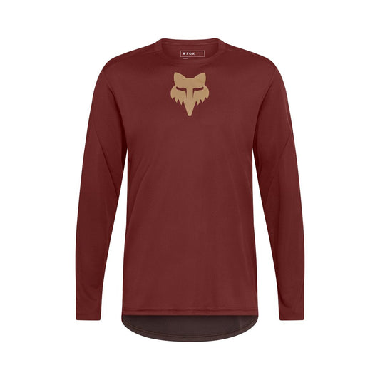 Maglia a maniche lunghe FOX RANGER FOX HEAD Bordeaux
