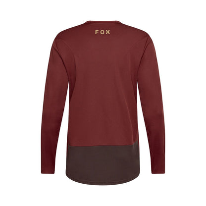 Maglia FOX RANGER FOX HEAD Maniche Lunghe Bordeaux