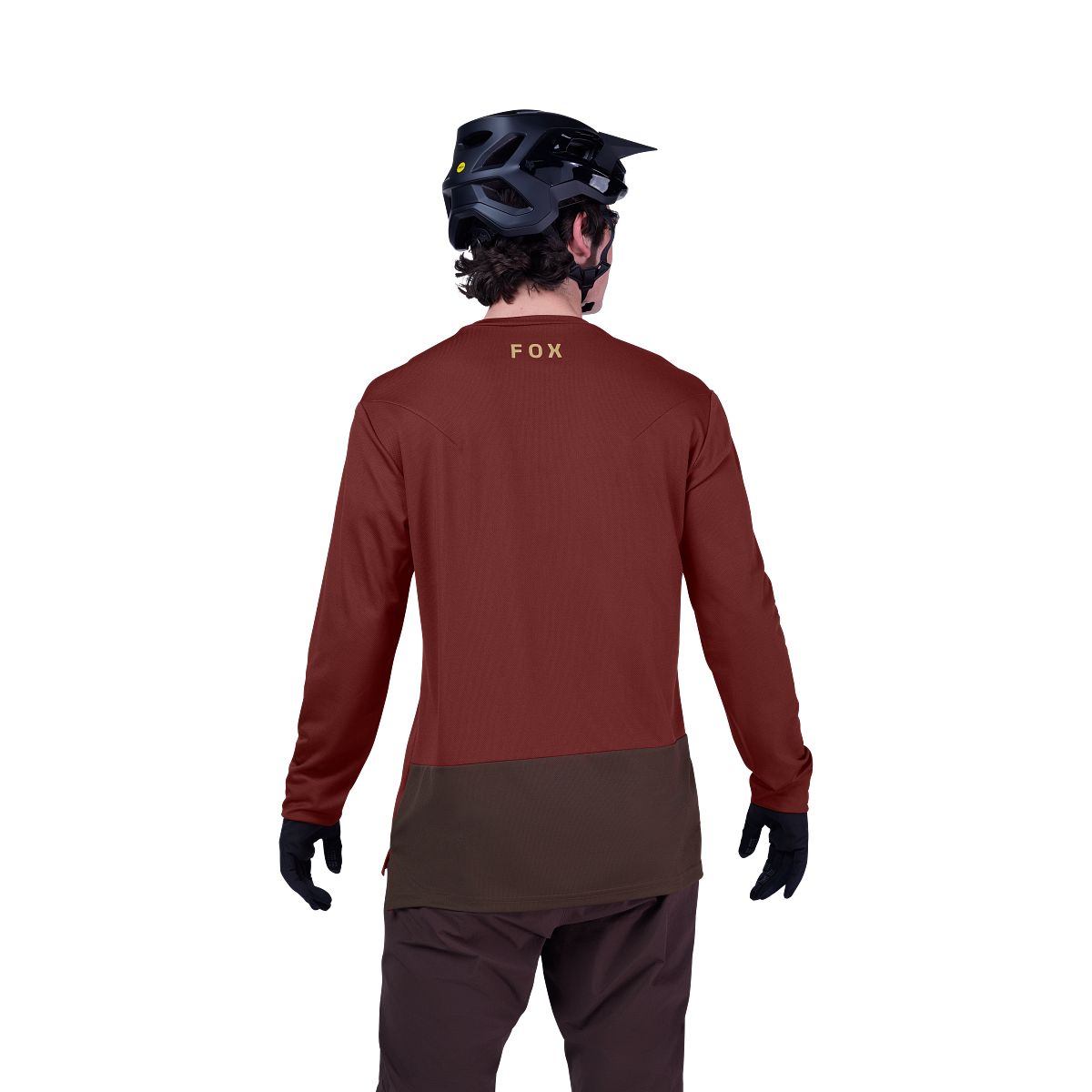 Maglia a maniche lunghe FOX RANGER FOX HEAD Bordeaux