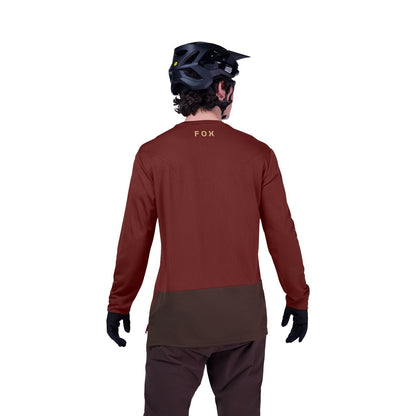 Maglia FOX RANGER FOX HEAD Maniche Lunghe Bordeaux