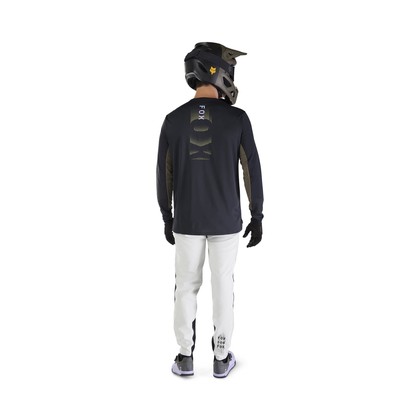 FOX DEFEND PARK Maglia a maniche lunghe nera 2025