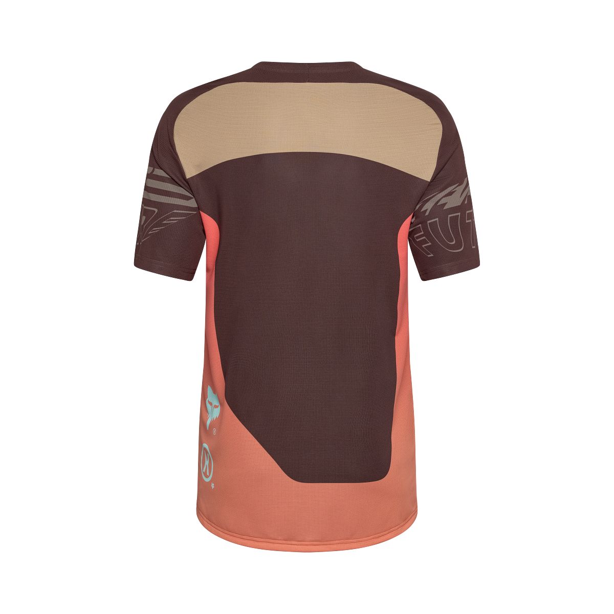 FOX FLEXAIR ELEVATED Maglia a maniche corte Marrone/Arancione