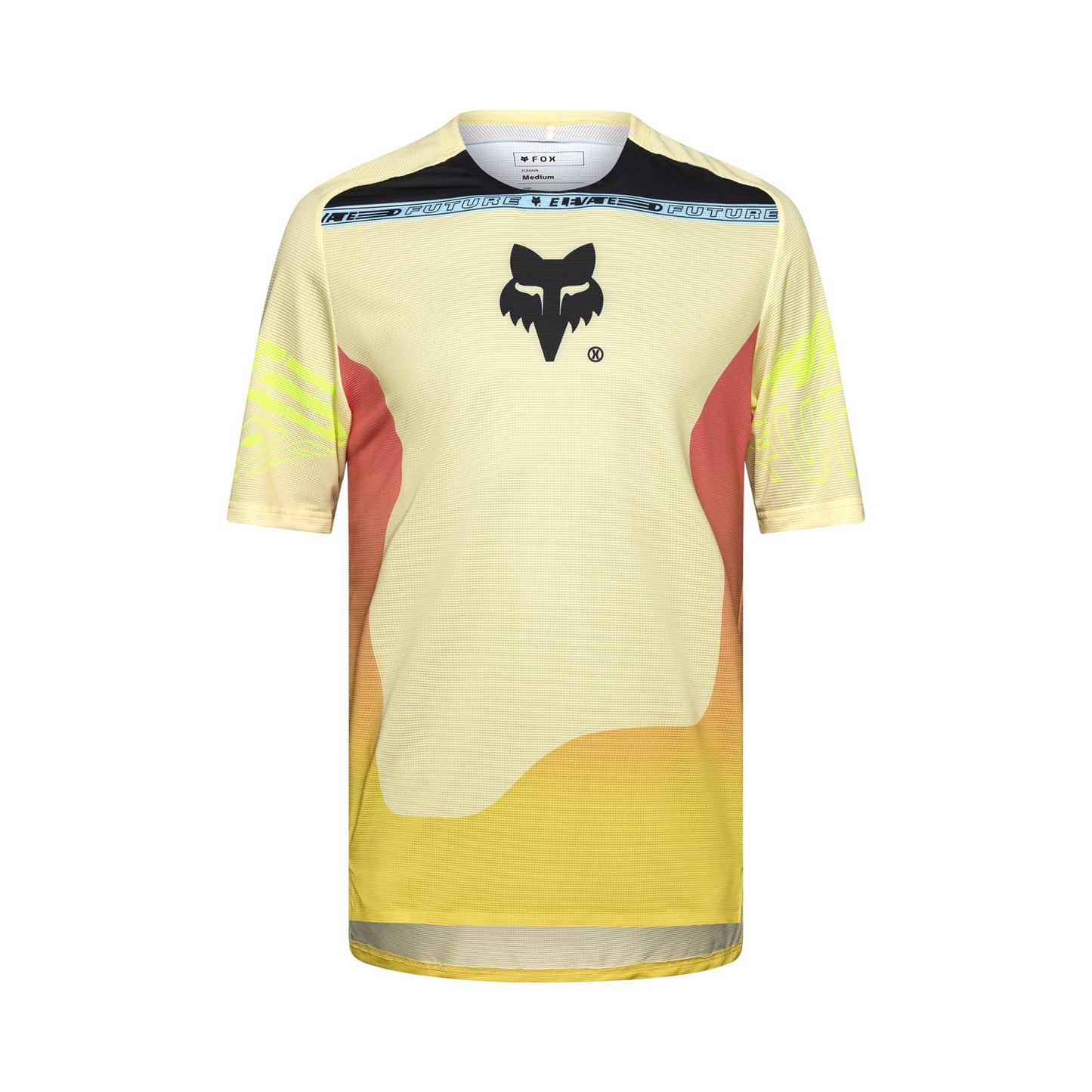 FOX FLEXAIR ELEVATED Maglia a maniche corte Giallo/Arancione 2025