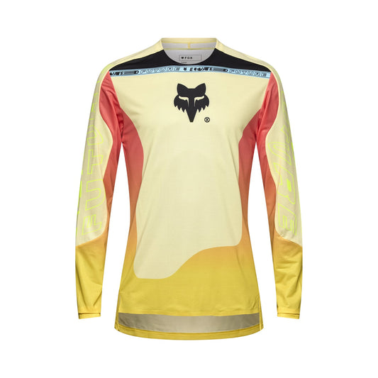 FOX FLEXAIR ELEVATED Maglia a maniche lunghe Giallo/Arancione 2025