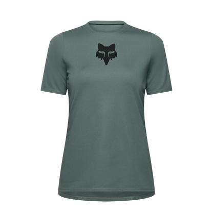 Maglia FOX RANGER HEAD da donna a maniche corte verde salvia