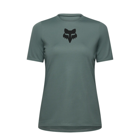 Maglia FOX RANGER HEAD da donna a maniche corte verde salvia