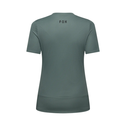 Maglia FOX RANGER HEAD da donna a maniche corte verde salvia