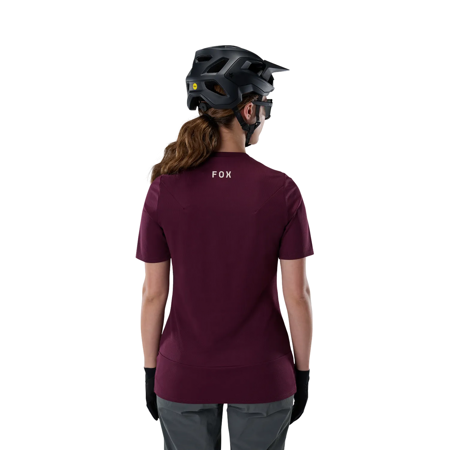 Maglia FOX RANGER FOX HEAD Maniche Corte Donna Bordeaux