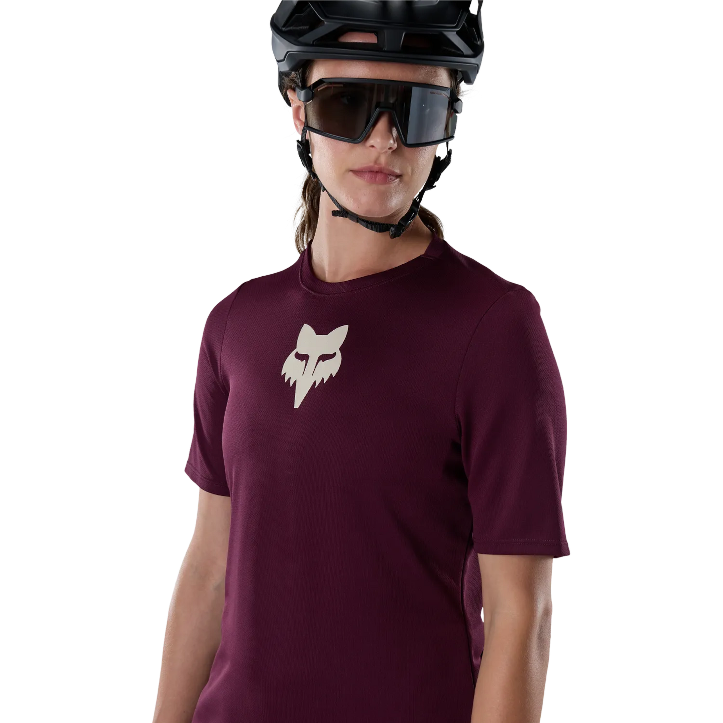 Maglia FOX RANGER FOX HEAD Maniche Corte Donna Bordeaux