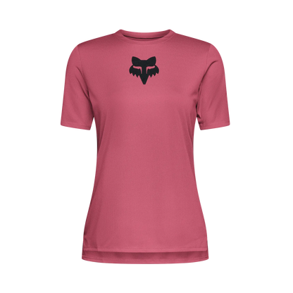 Maglia FOX RANGER HEAD Donna Maniche Corte Berry