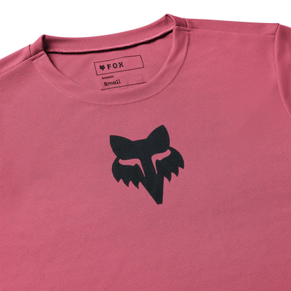 Maglia FOX RANGER HEAD Donna Maniche Corte Berry