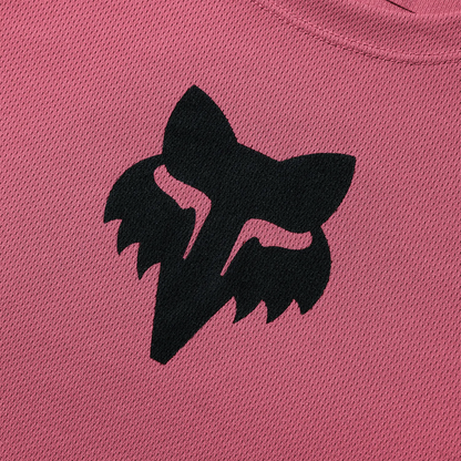 Maglia FOX RANGER HEAD Donna Maniche Corte Berry