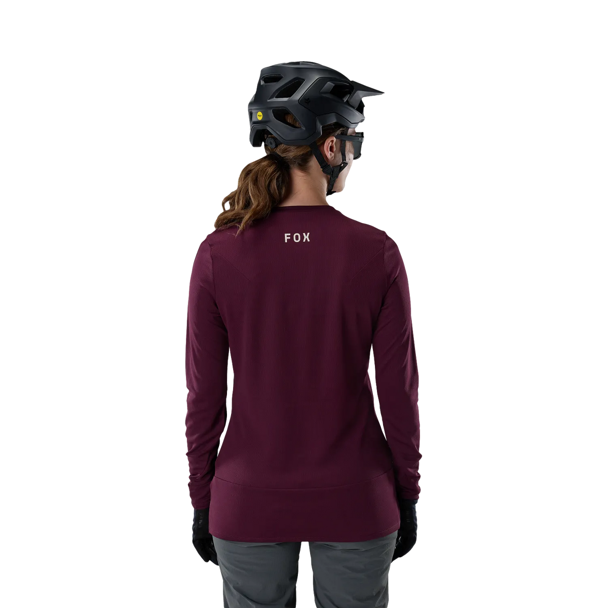 Maglia FOX RANGER FOX HEAD Donna Maniche Lunghe Bordeaux