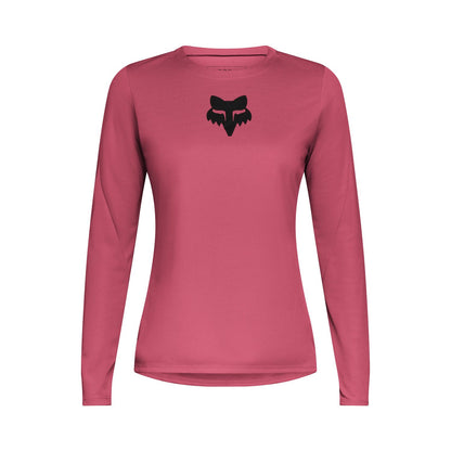 Maglia FOX RANGER HEAD Donna Maniche Lunghe Berry