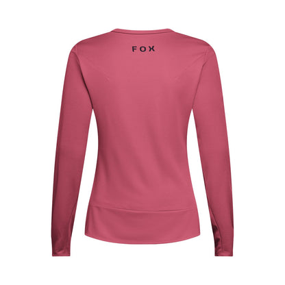 Maglia FOX RANGER HEAD Donna Maniche Lunghe Berry
