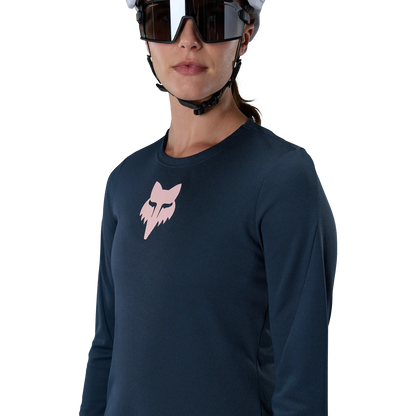 Maglia FOX RANGER FOX HEAD Donna Maniche Lunghe Blu