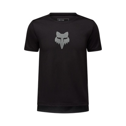 Maillot FOX RANGER HEAD Junior Maniche Corte Nero