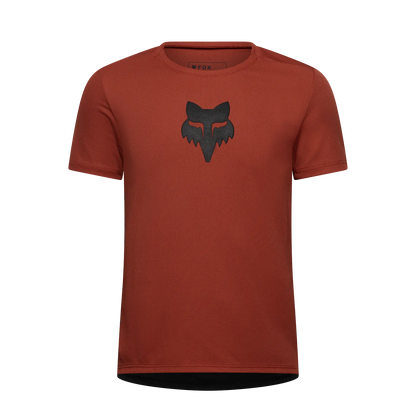 Maglia FOX RANGER HEAD Junior a maniche corte Acid Scarlet