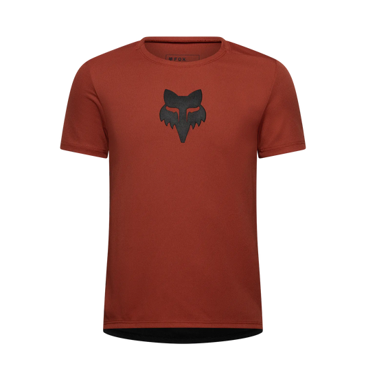 Maglia FOX RANGER HEAD Junior a maniche corte Acid Scarlet